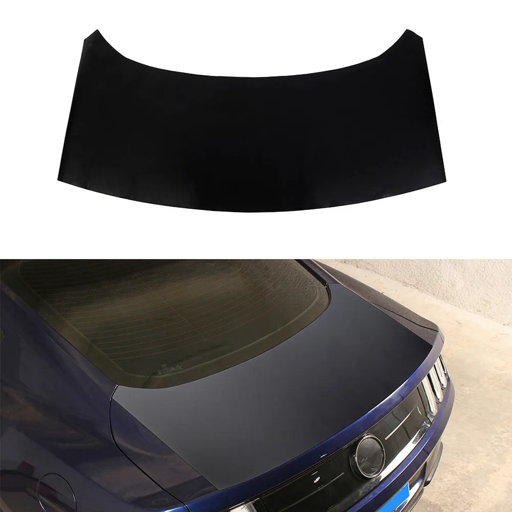 

Car Rear Trunk Door PVC Stickers For Ford Mustang 2015+ Exterior Auto Accessory Styling Molding