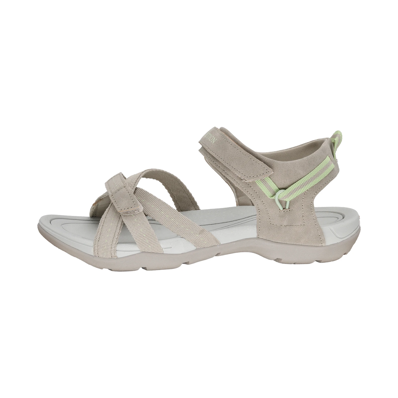 GRITION Women Sandals Fashion 2021 New Female Shoes Open Toe Outdoor Flat Heels Summer Beach Casual Non-Slip Lightweight 37-40