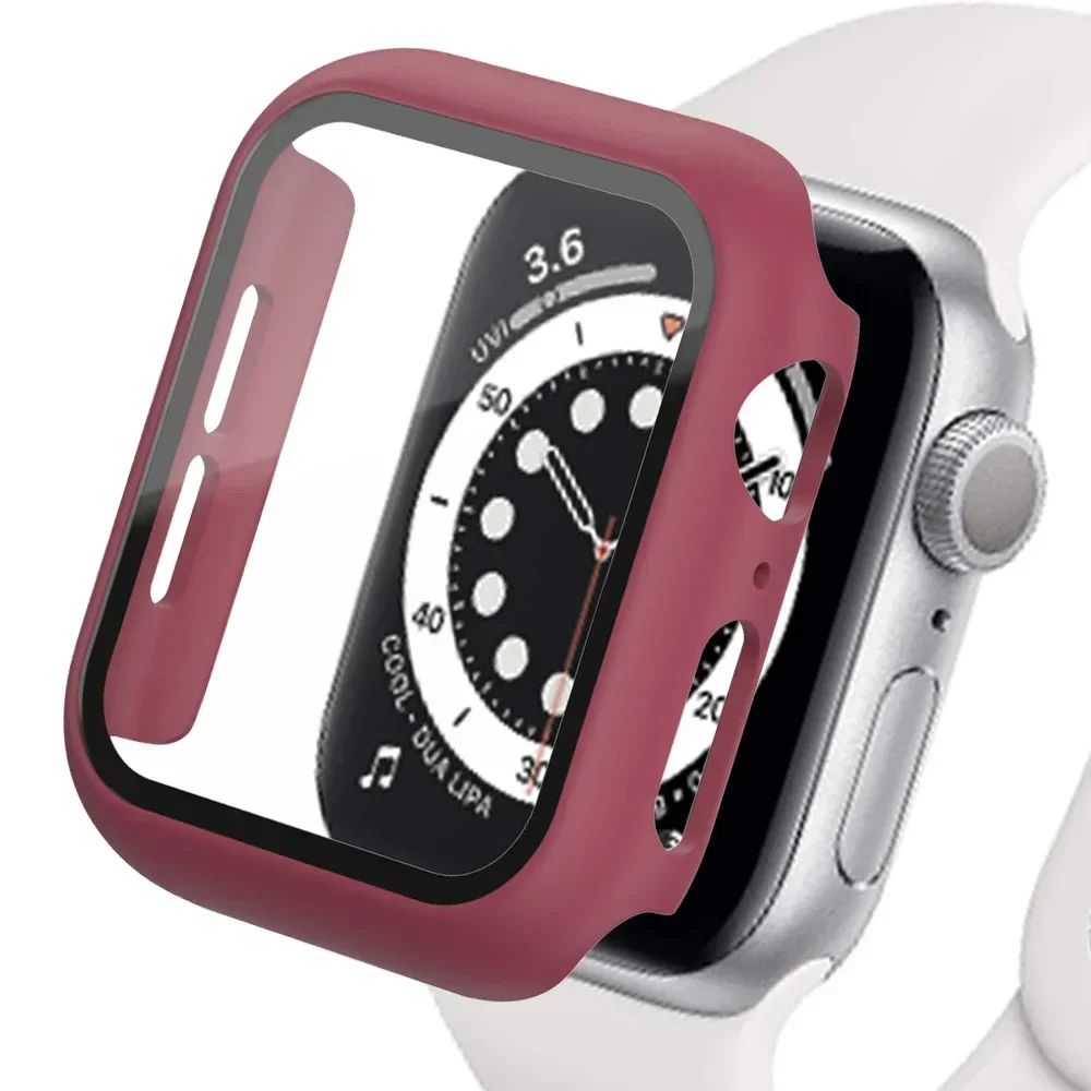 Premium Tempered Glass Screen Protector for Apple Watch - Durable Cover and Accessories