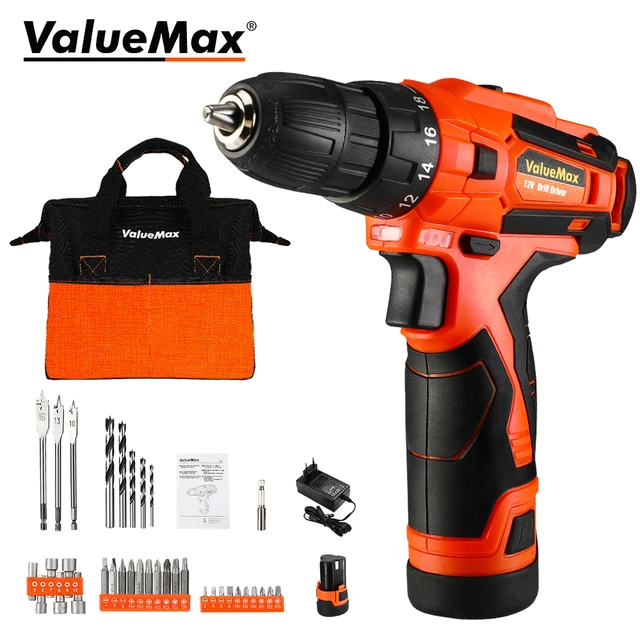 12V Cordless Drill Screwdriver Small Battery Mini Drills Set Drilling  Machine with Tool Kit Rechargeable Drill and Screwdriver - AliExpress