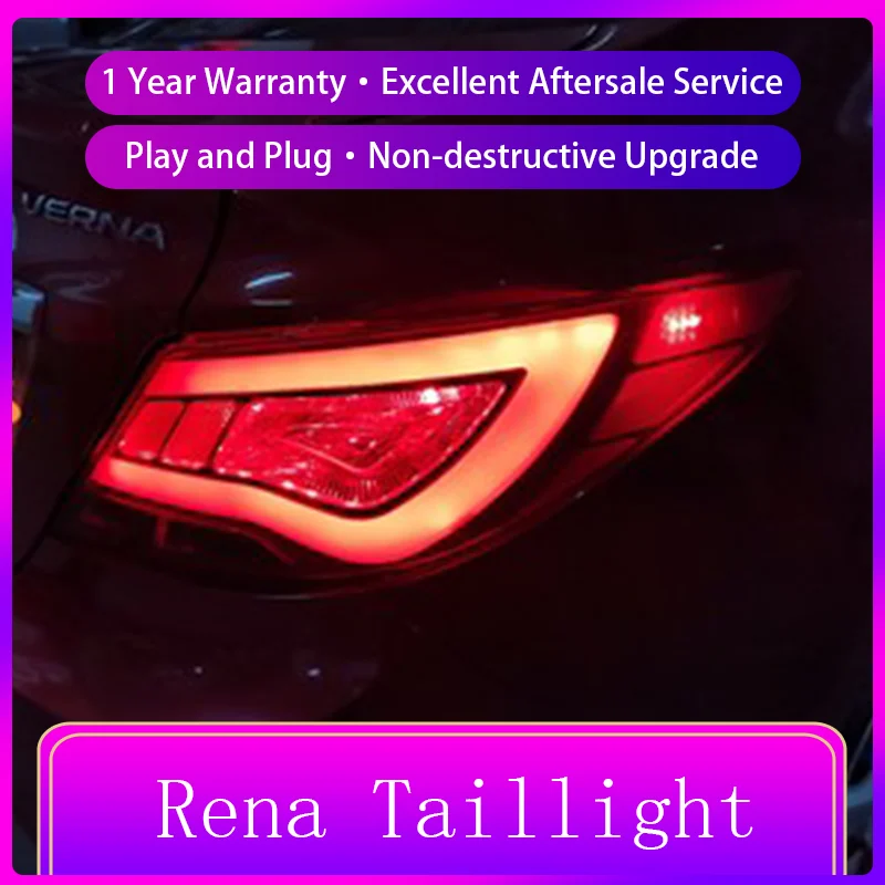

Автомобильные задние фонари для Hyundai Rena 2010-2013, задний фонарь, задний фонарь, сигнал поворота, задний фонарь, модифицированный тормоз, автомобильные автоматические аксессуары