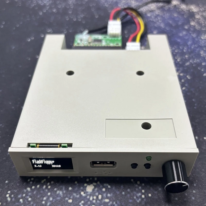 Floppy-Drive Emulator SFRM44-U100LQD-435 - OLED Display, USB Anschluss