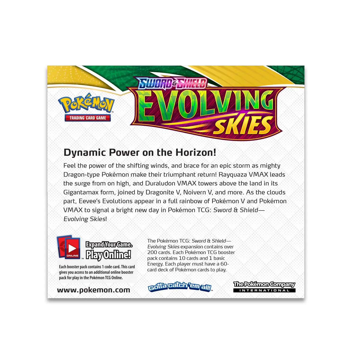  Pokemon Evolving Skies - Sleeved Booster Packs x 36 - Booster  Box : Toys & Games