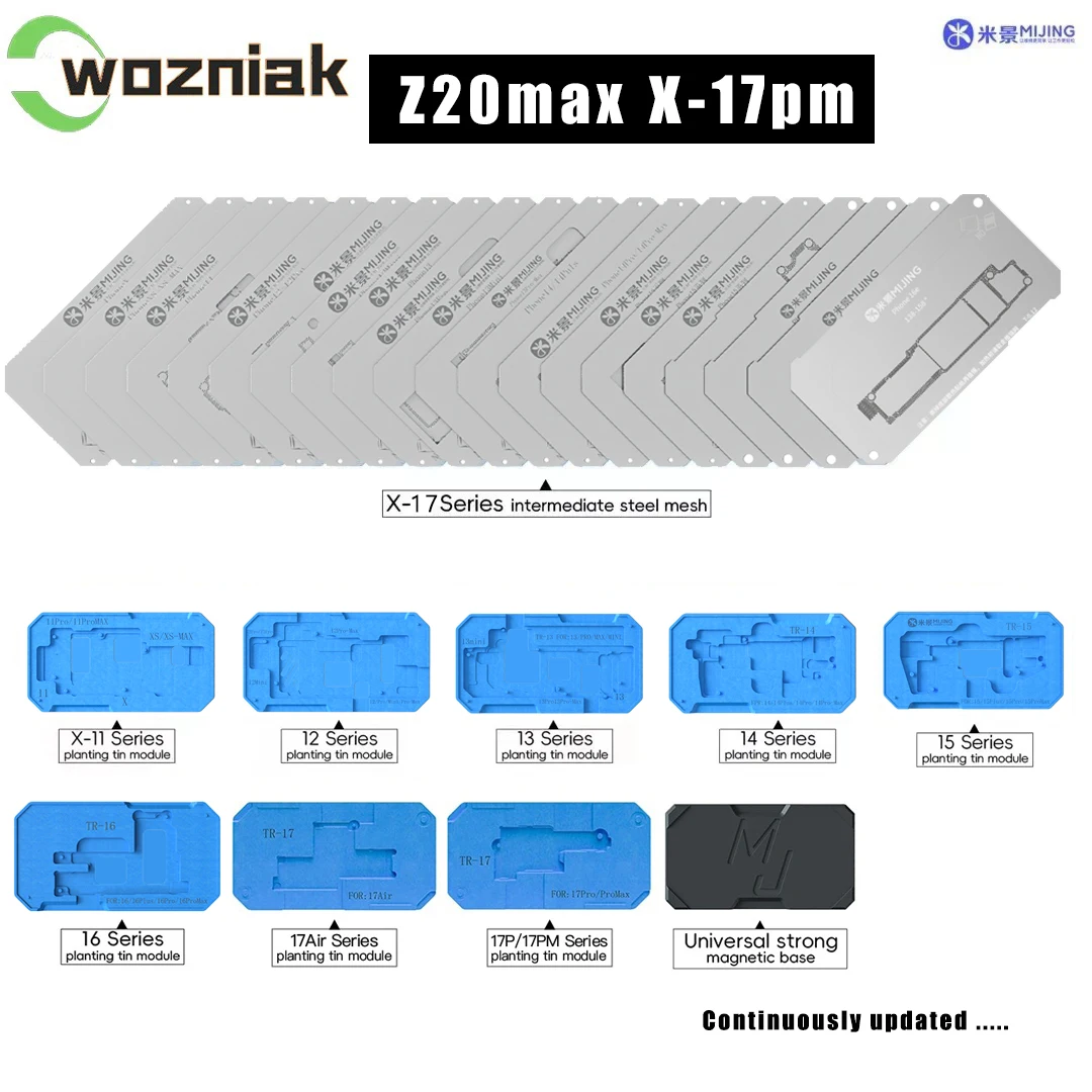 MiJing Z20 Pro (max) 25 IN 1 Fixture For iPhone X-16 pro max
