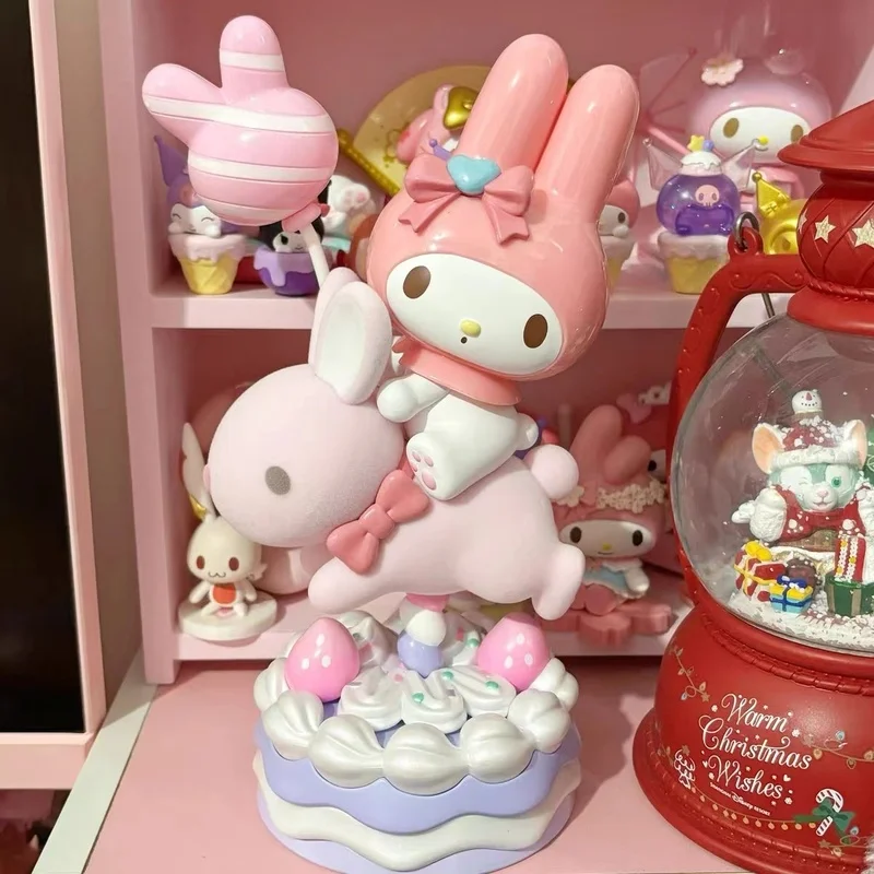 

Pvc Original Miniso Sanrio My Melody My Sweet Piano Figure Sweet Party Series Model Toy Collection Decoration Kids Birthday Gift