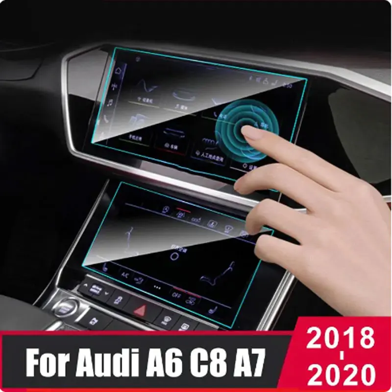 

2 шт., защитная пленка из закаленного стекла для Audi A6 A7 2018 2019 2020