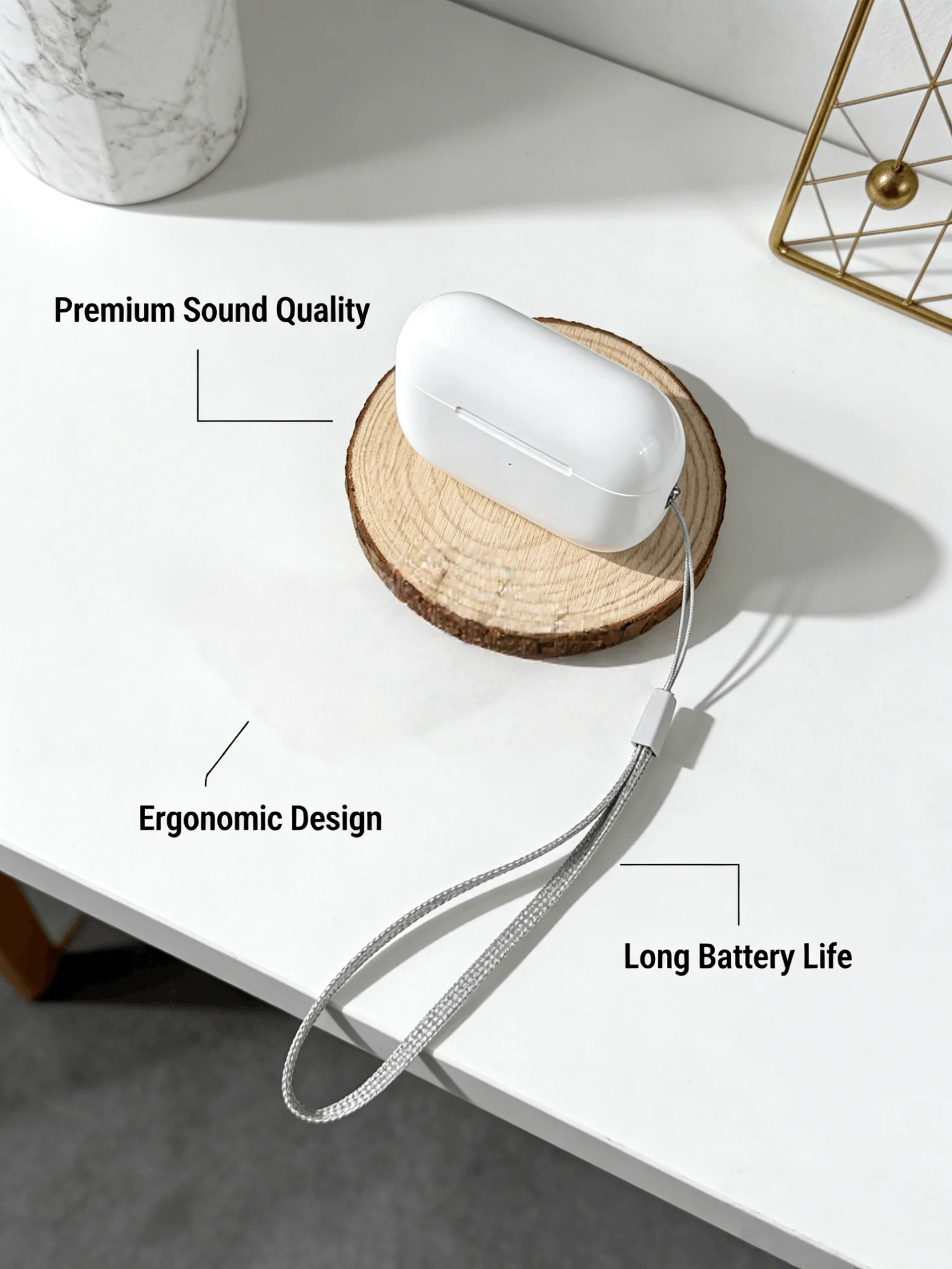 Wireless Bluetooth In-Ear TWS Gaming and Sports Earphones