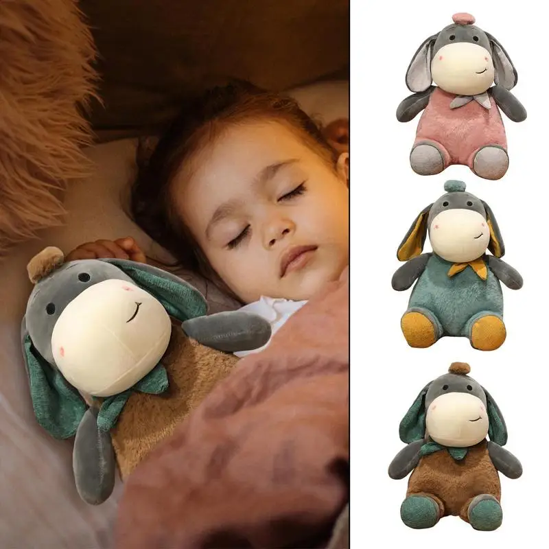 

Cute Donkey Design Plush Toy Soft And Comfortable Stuffed Animal Plushie Huggable Pillow Doll Toy Birthday Gift For Kids