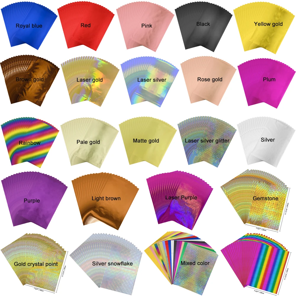Toner Reactive Foil Sheets 1