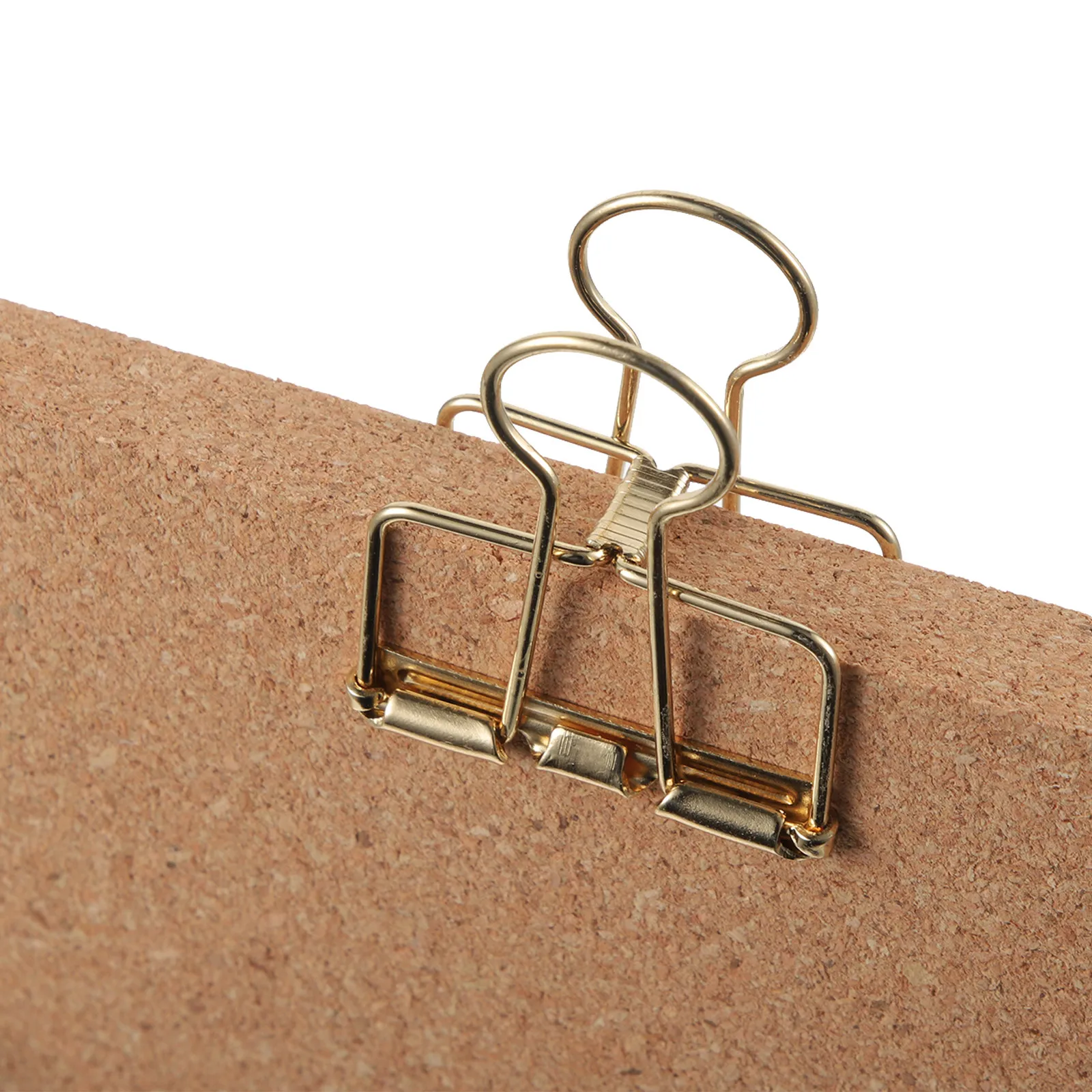 나무 코르크 메시지 게시판 핀 메모 알림 표시판, 가정 사무실 서재 책상 벽 장, 골드 베이스 포함