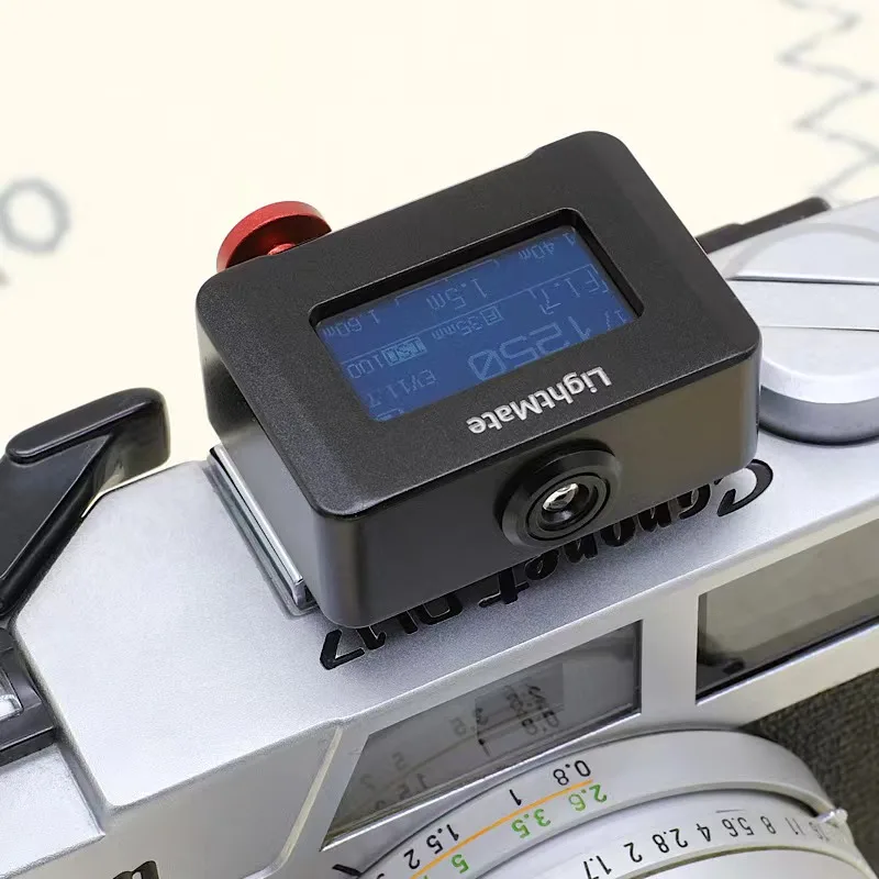 LightMate Lite 2R 라이트 계량기 LED 디스플레이 카메라 라이트 계량기, DSLR 카메라 사진 액세서리용 콜드 슈 포함