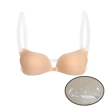 Underwear Women Self Adhesive Bras Female Nubra Magic Bra Invisible Push Up Silicone Sticky Fly BH Women Sexy ABCDEF 1
