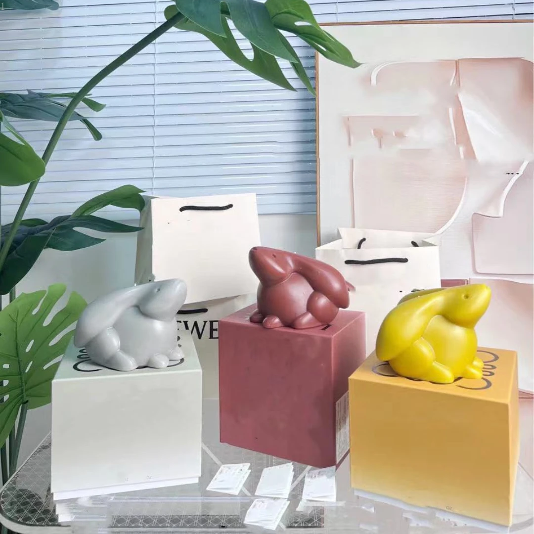 

2024 Little Rabbit Aromatherapy Candle Home Fragrance Combustible Fragrance Expanding Gift High Luxury Decorative Gifts