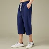 Summer men home wear sleep pants cotton linen chinese style pants vintage Straight plus size 13XL 9XL 10XL 12XL pants Stretch 3