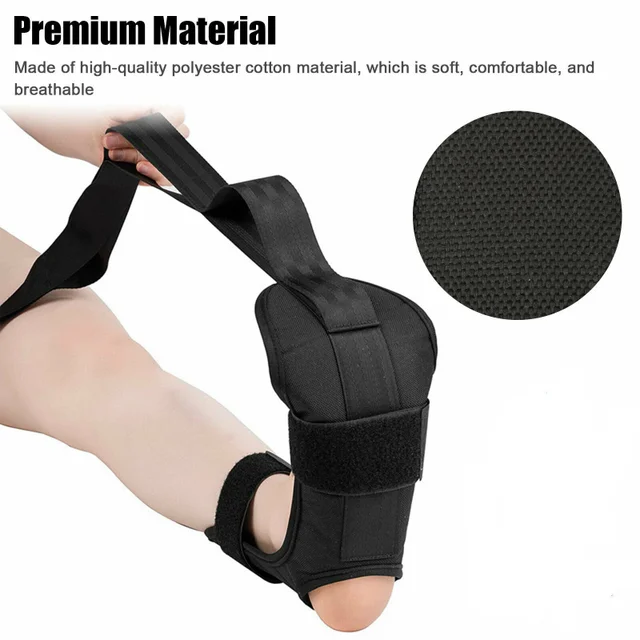Fascia Stretcher Finally Flexible Again Yoga Strap Belt Trainning And Exercise Stroke Hemiplegia Rehabilitation Leg Stretcher 2