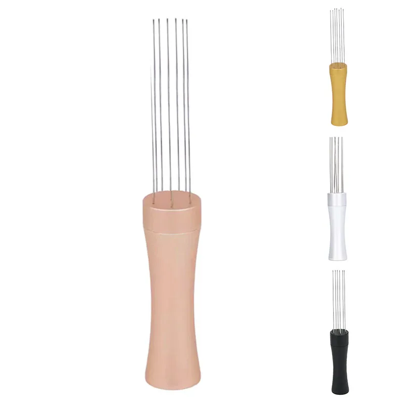 

Дистрибьютор кофеварки Эспрессо, инструмент для выравнивания кофейного порошка типа иглы, дистрибьютор кофейного порошка