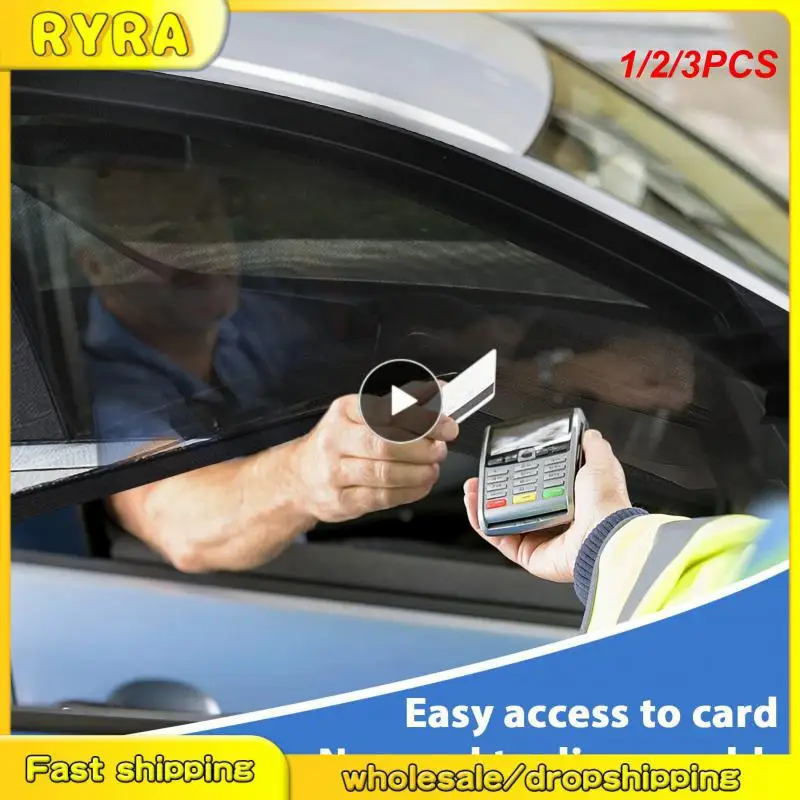 

1/2/3 шт., автомобильные чехлы на окна, с молнией