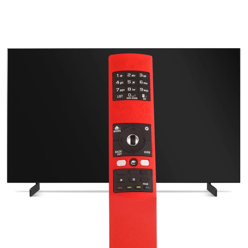 TV Controller Case Silicone Shockproof Protective Cover Compatible for AN-MR700 Remote Control Protective Cover Case