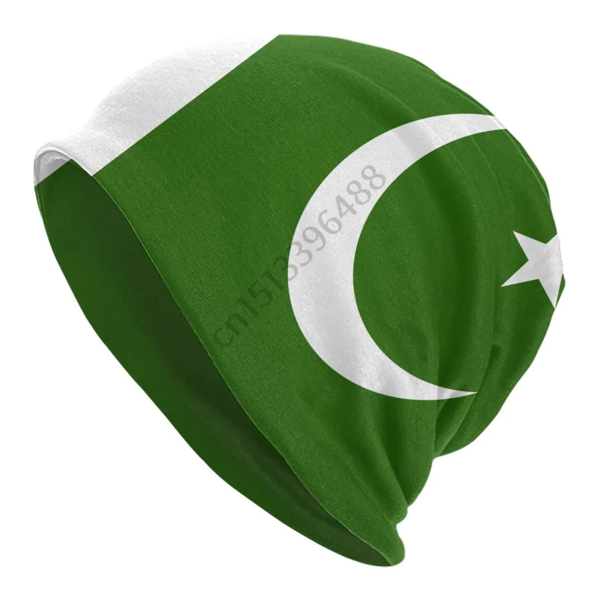 

Pakistan Flag Beanie Bonnet Knit Hats Men Women Cool Unisex Adult Winter Warm Skullies Beanies Cap