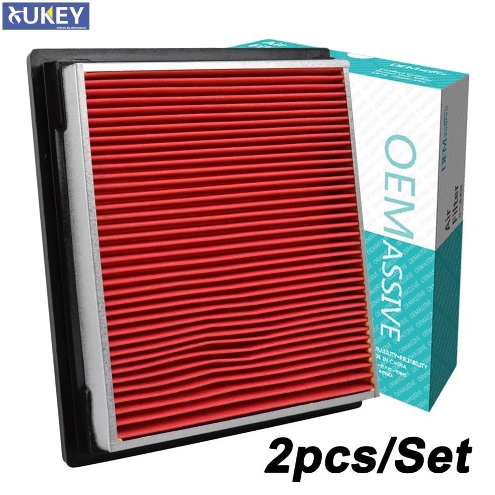 Car Parts Engine Air Filter Intake 2x 16546-JK20A NISSAN INFINITI EX35 EX37 G25 G35 G37 Q40 Q60 QX50 350Z 370Z 3.5L 3.7L V6