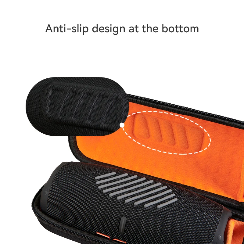Hard EVA Travel Box Protective Cover Carrying Storage Bag Case for JBL Charge 5 Wireless Bluetooth Speaker Portable Shoulder bag