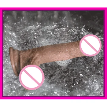 Big Soft Dildo Realistic Suction Cup Penis Lesbian Strapon Dick Huge Sexy Silicone Dildos For Women Gay Dildio Adult Sex Toys 5