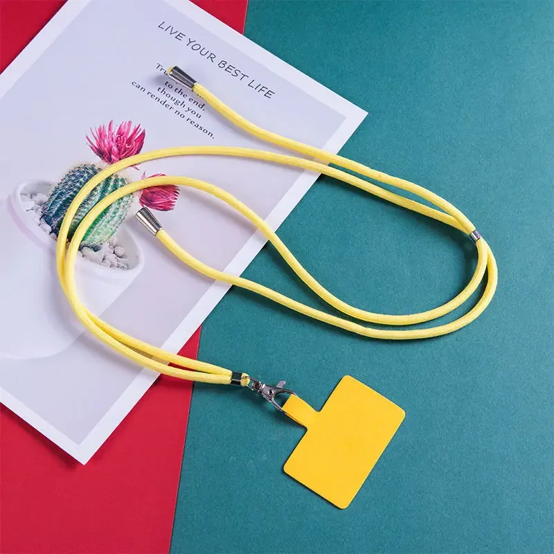 Adjustable Universal Phone Lanyard with Detachable Neck Strap and Card Holder