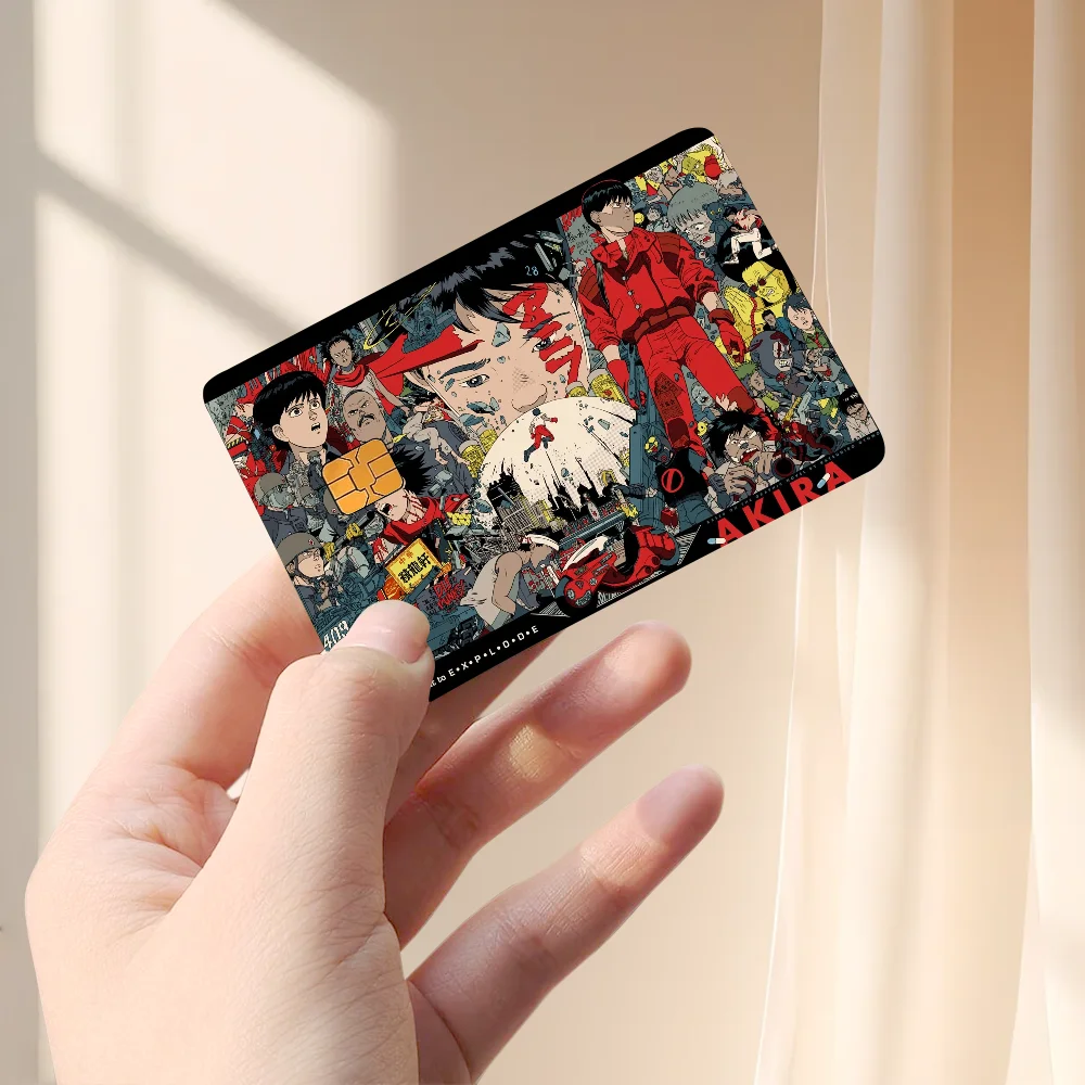 Akira Anime Credit Card Protective Stickers - Scratch and Abrasion Resistant