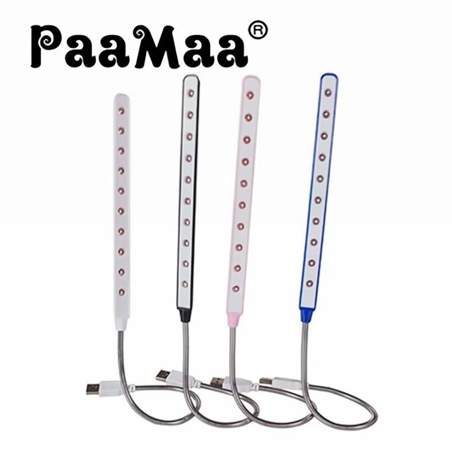 10 Mini Lampadine USB 5V - Bianco Freddo, Per Illuminazione Ambiente