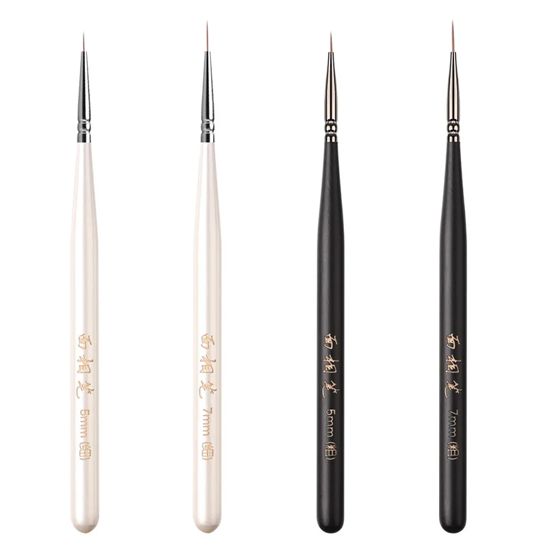 1pcs Brush Super Fine Bjd Doll Face Makeup Mandala Dotting Draw Line Pen Painting Brush Modeling Detail Clay Tool Diy Art 5