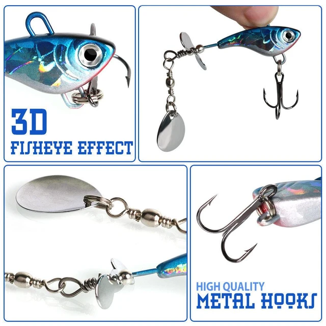 YFASHION 8.8cm/11g Artificial Fishing Lure With Water Drop Jig Rotating  Sequins Propeller Jigs Fishing Tackle - AliExpress