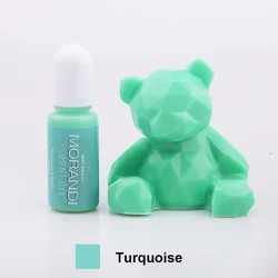 Vibrant 24 - Color Resin Pigment Set for DIY Crafts & Jewelry Making (Turquoise)