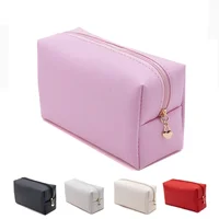 Girls Cosmetic Bag for Makeup PU Leather Make Up Organizer Case Handbag Women Travel Toiletry Storage Pouch Make Up Case 2