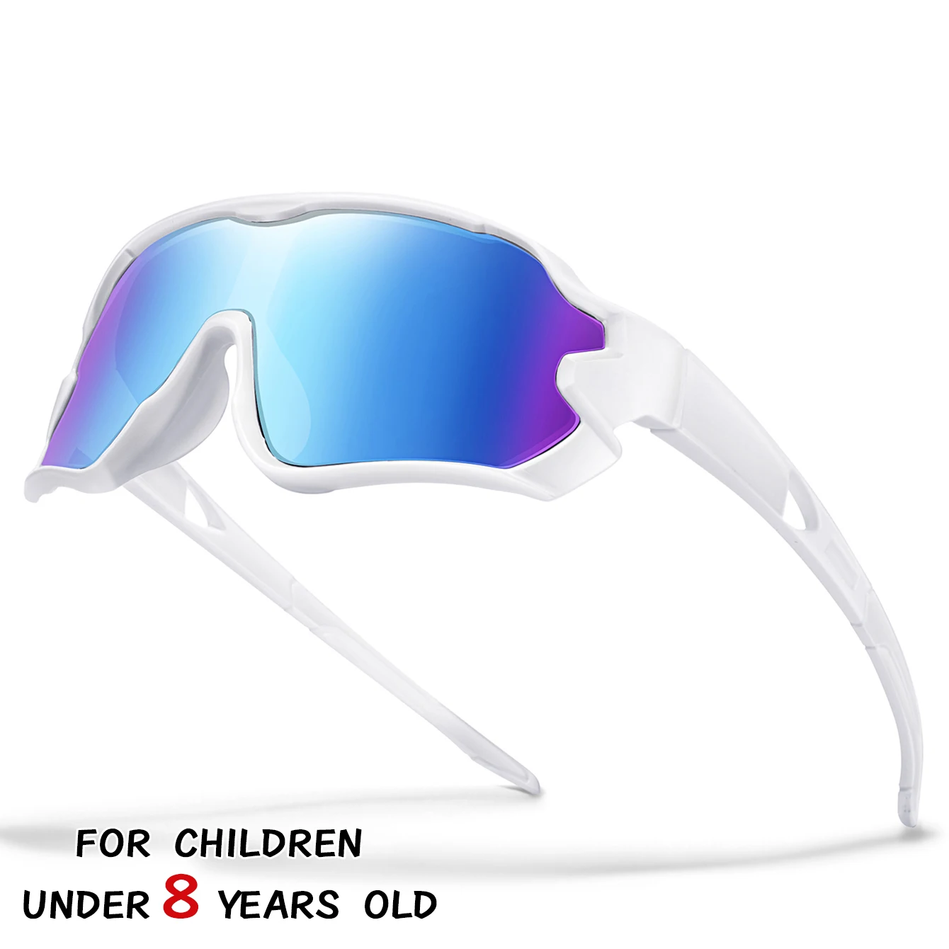 3-8 Years Old UV400 Boys And Girls Sunglasses Outdoor Sports Kids Cycling Goggles Children Camping Fishing Bike Eyewear