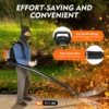 63CC 2-stroke Gasoline Leaf Blower Backpack Snow Removal Grass Lawn Leaves Blower Garden Yard Sweeping Tool Air-cooled 1