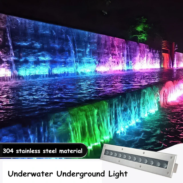 Pool Light Deck Lights LED Rectangular Underwater Underground