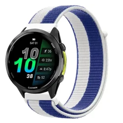 Nylon Watch Band - 22mm/20mm Strap Bracelet - Forerunner 55 - 165 (Greece)