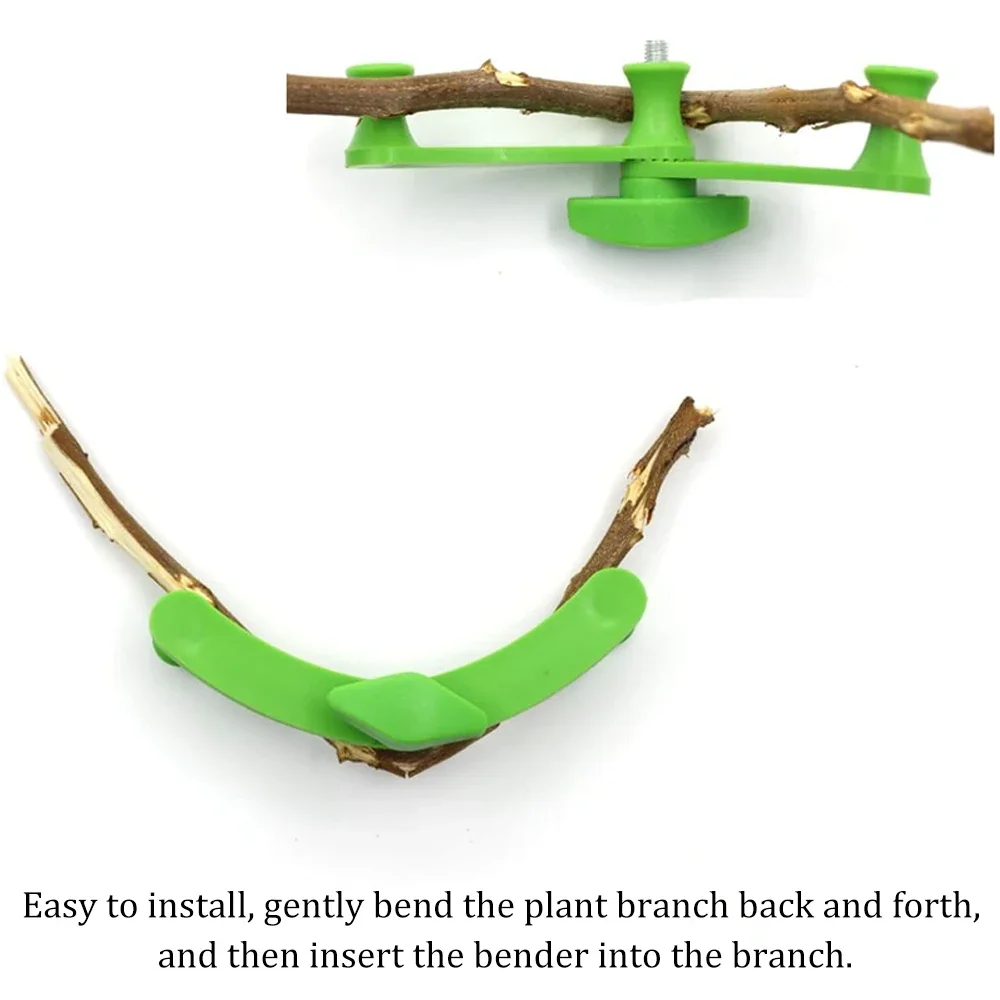 5/10PCS Adjustable Plant Branch Bender Clips Supporting Plant Growth and Shaping Branches Reusable Plastic Garden Fixators plant ties plastic plant cable ties plastic plant supports plant clips plastic plant clips tree branch fixator