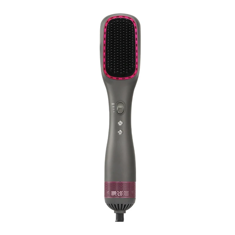 

Kemei Multifunctional Electric Hair Brush Hair Dryer Ion- Straightening Curling Iron Blower Comb Hot Air Styling Salon Tool