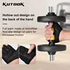 KUTOOK Weight Lifting Gloves Full Palm Protection Weightlifting Fitness Workout Training Gloves for Men Women Sports Gym Gloves 2