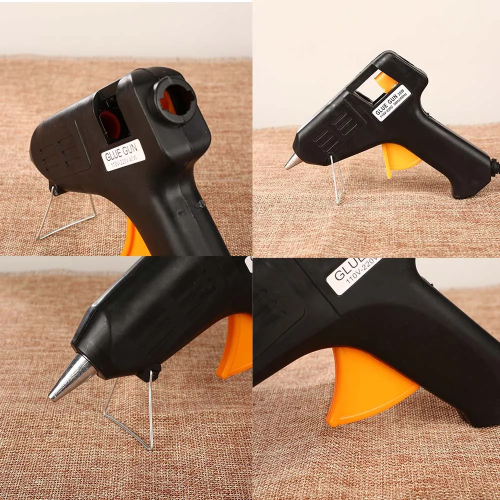 Full Size 40W High Temperature Glue Gun Kit with 20 Glue Sticks