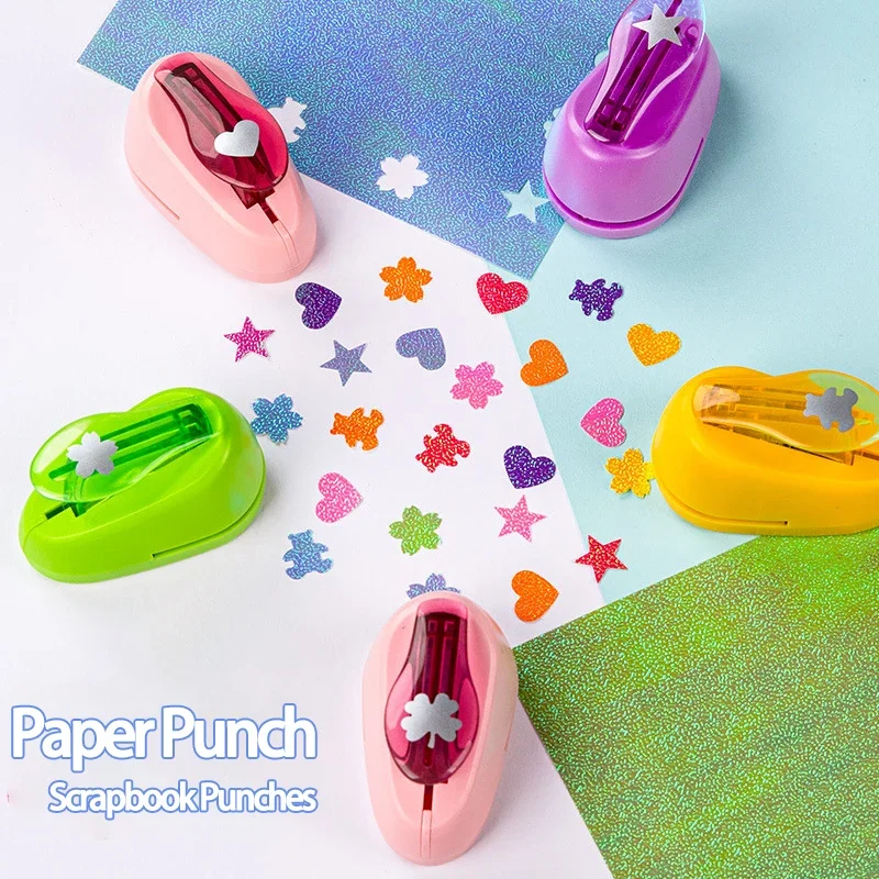 Mini Scrapbook Punches Handmade Cutter Card Craft Calico Printing DIY Flower Paper Craft Punch Hole Puncher Cutter Perforator paper cutter paper punch hole punching tools paper craft punch