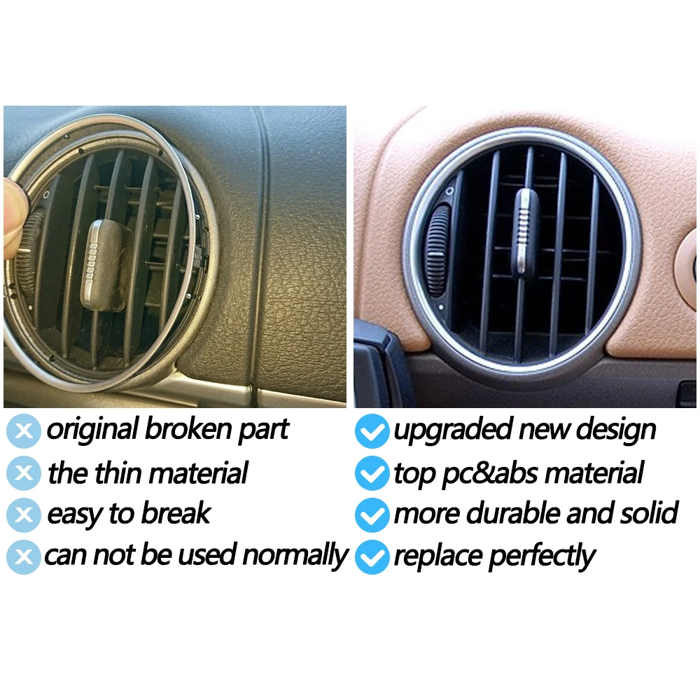車フロントダッシュボードエアコンacベントグリルコンセント