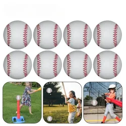 1/3Pc Handmade Baseball Nine Inch Game Training PVC Baseball Rubber Inner Soft Baseball Solid Foam Bouncy Ball Outdoor Golf Ball