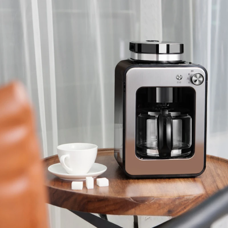220V All Automatic Coffee Makers Mini Grinde Drip Coffee Machine