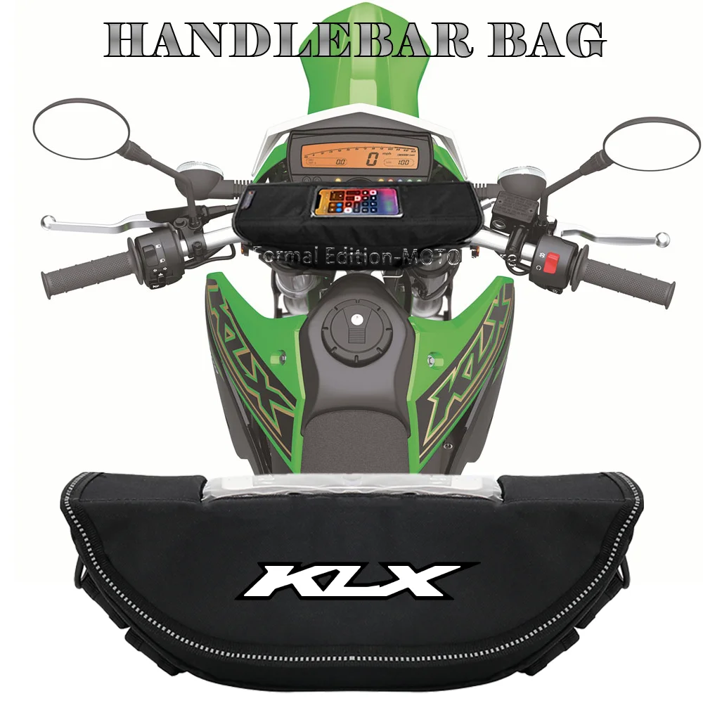 

Handlebar Bag for Kawasaki KLX 230 KLX 140 KLX 300 2023 Sports Motorcycle Steering Wheel Navigation Bag