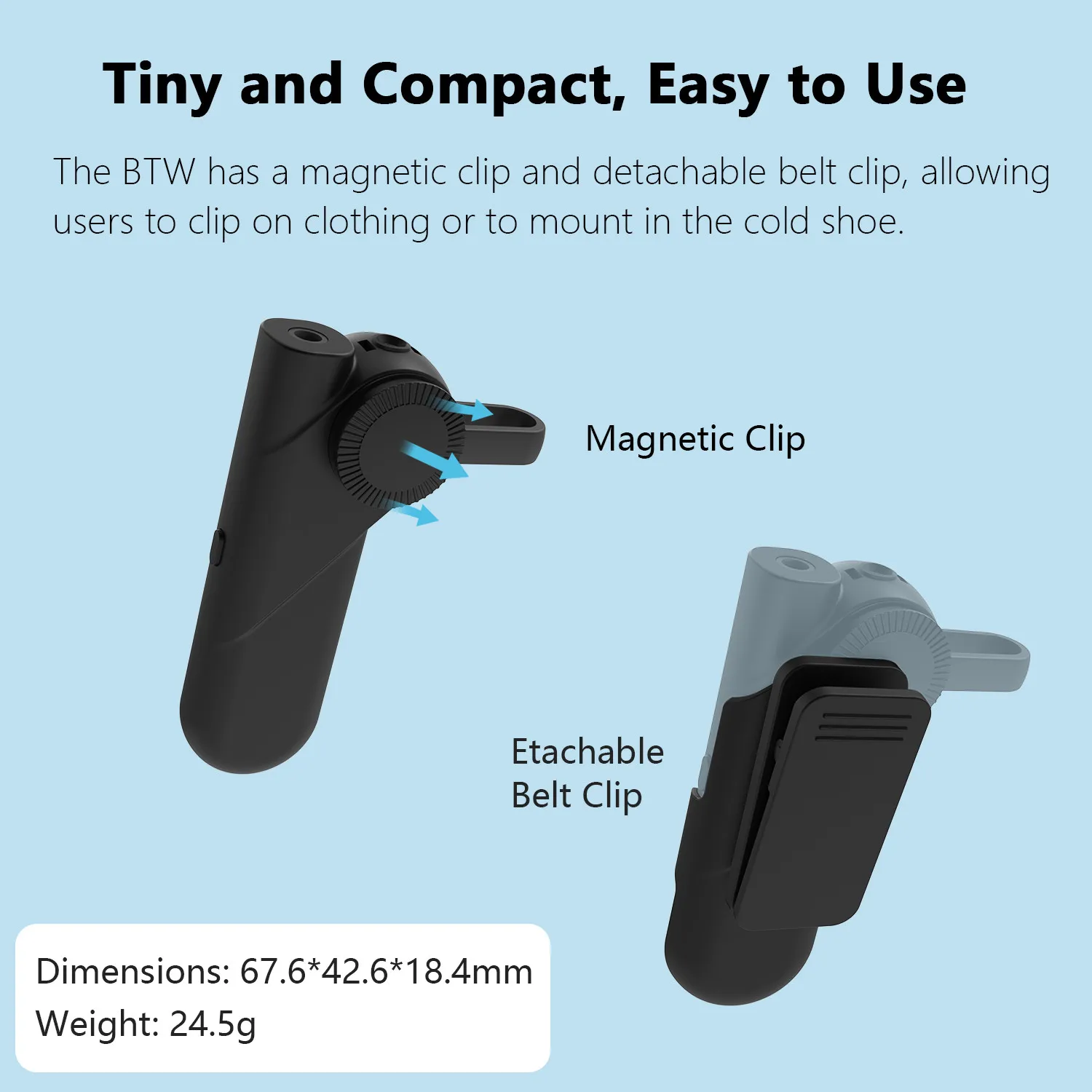 Saramonic ( サラモニック ) / BTW ワイヤレスラベリアマイク Amazon.com : Saramonic BTW Wireless Bluetooth Clip-On