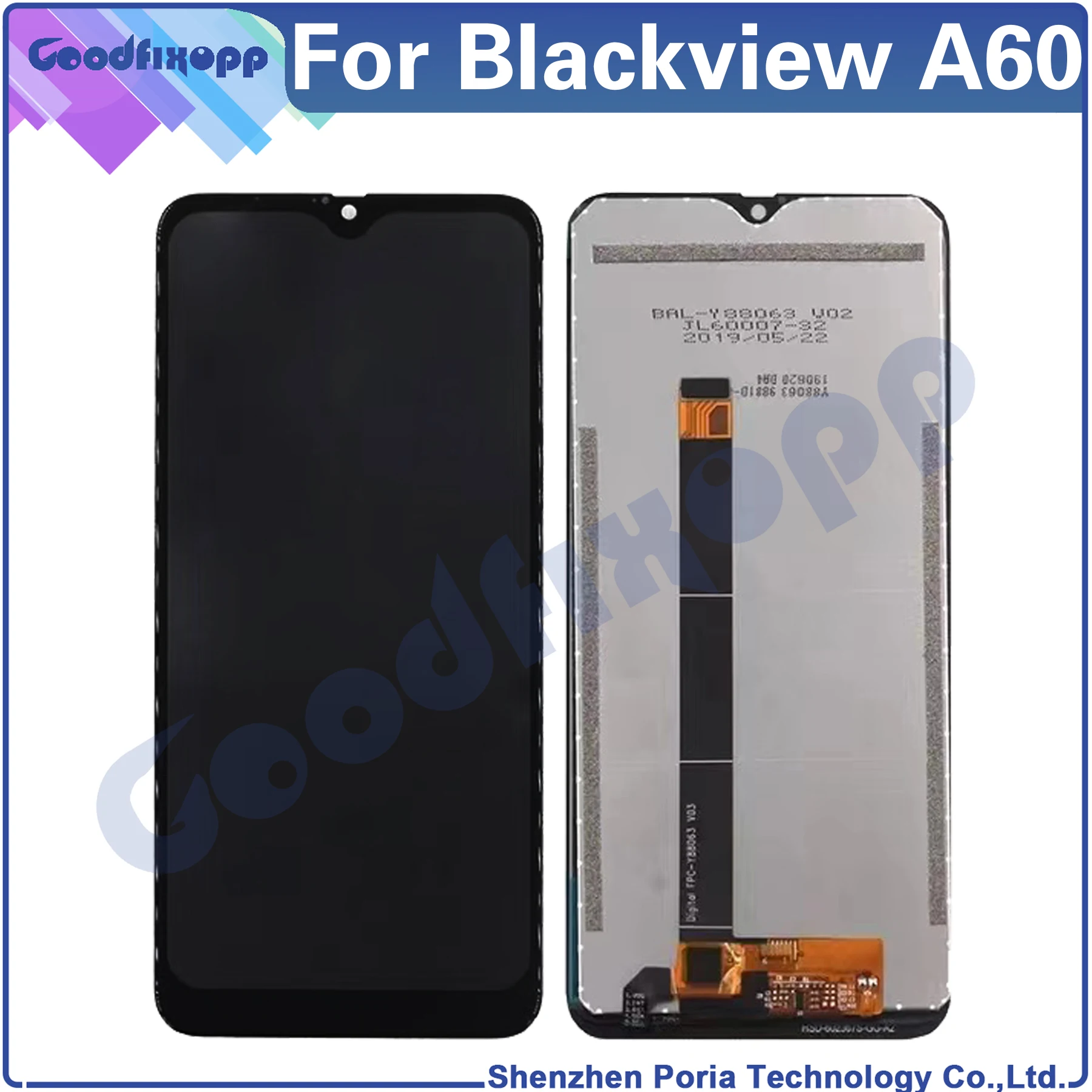 

For Blackview A60 LCD Display Touch Screen Digitizer Assembly For Blackview A60 Pro A60Pro Screen Replacement