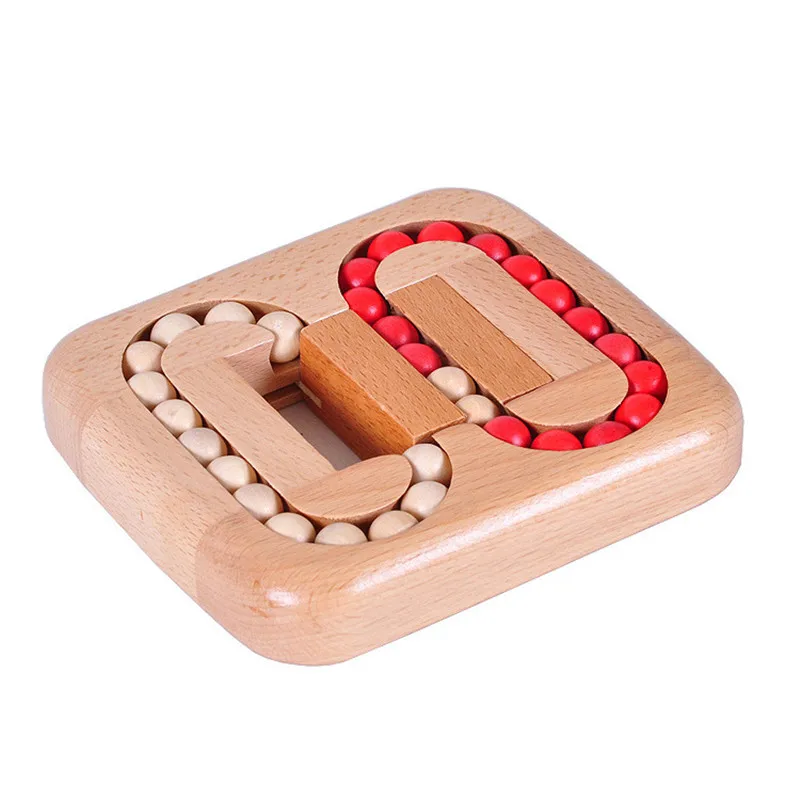 Wooden Puzzle Ball Toy Lu Ban Lock Children's Education Early Education Adult Social Jigsaw Puzzle Game  Magic Sliding Ball stirling moss monaco 1956 jigsaw puzzle customized toys for kids adult wooden customizeds for kids puzzle