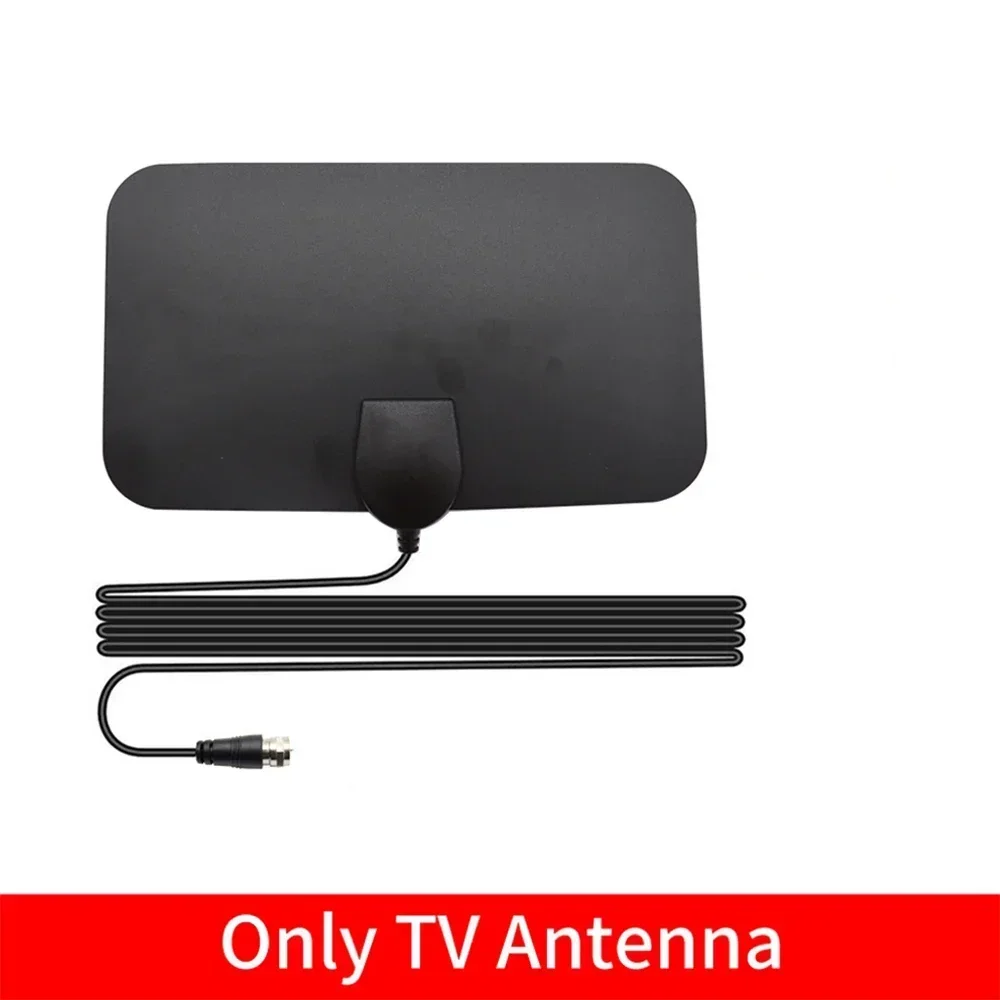 Висока якість 4K 25dB High Gain HD TV DTV Box Цифрова телевізійна антена 50 Miles Booster Активна внутрішня антена HD Flat Design